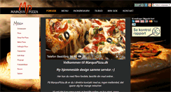 Desktop Screenshot of marquspizza.dk